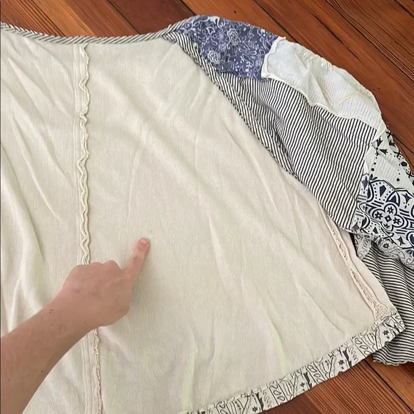 Free People Boho Patchwork Long Sleeve - Picture 5 of 5